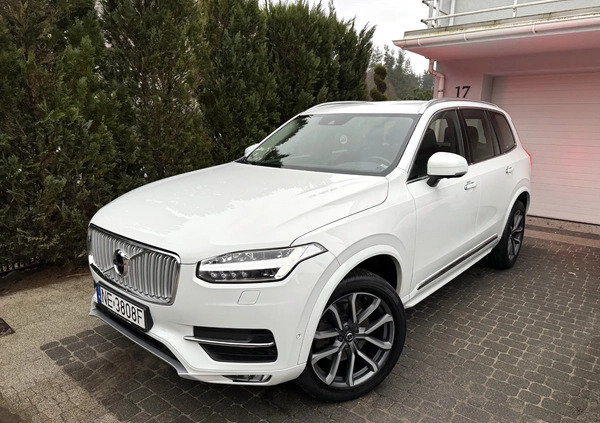 Volvo XC 90 cena 139900 przebieg: 187000, rok produkcji 2018 z Gdynia małe 56